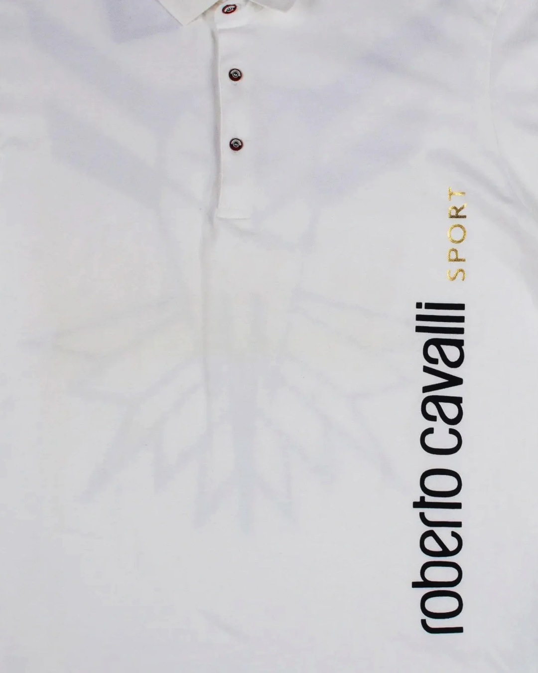 Roberto Cavalli Logo sport polo shirt