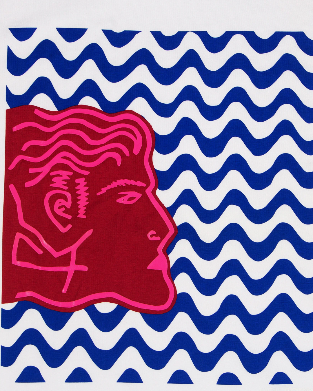 Neil Barrett Face print T-shirt