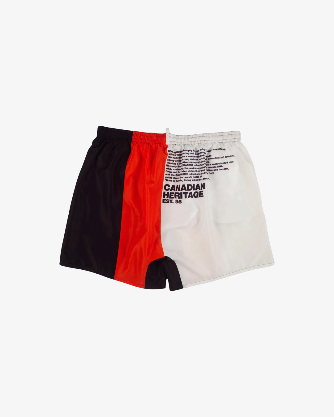 Dsquared2 Logo satin track shorts