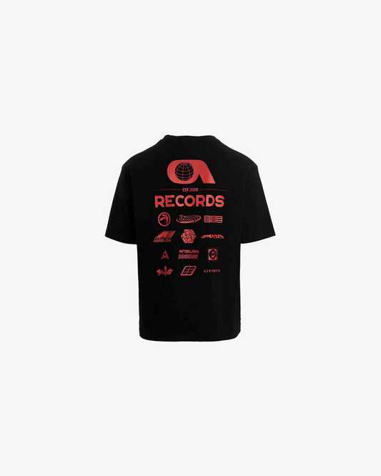 Ambush Records-print cotton T-shirt