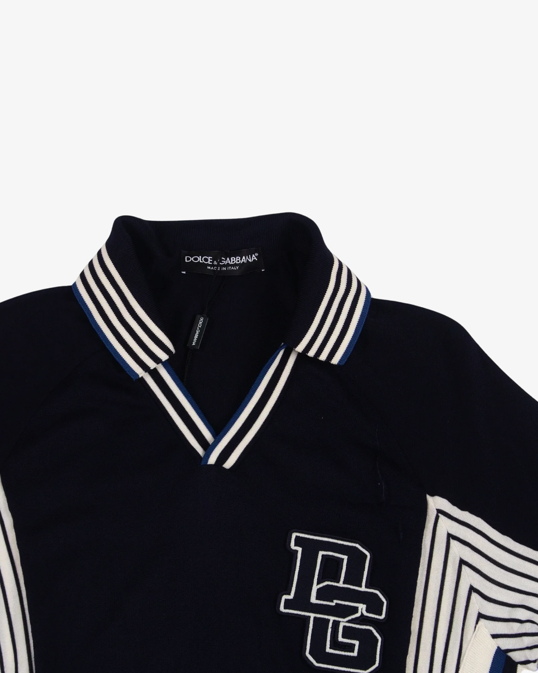 Dolce & Gabbana DG Logo Polo Sweatshirt