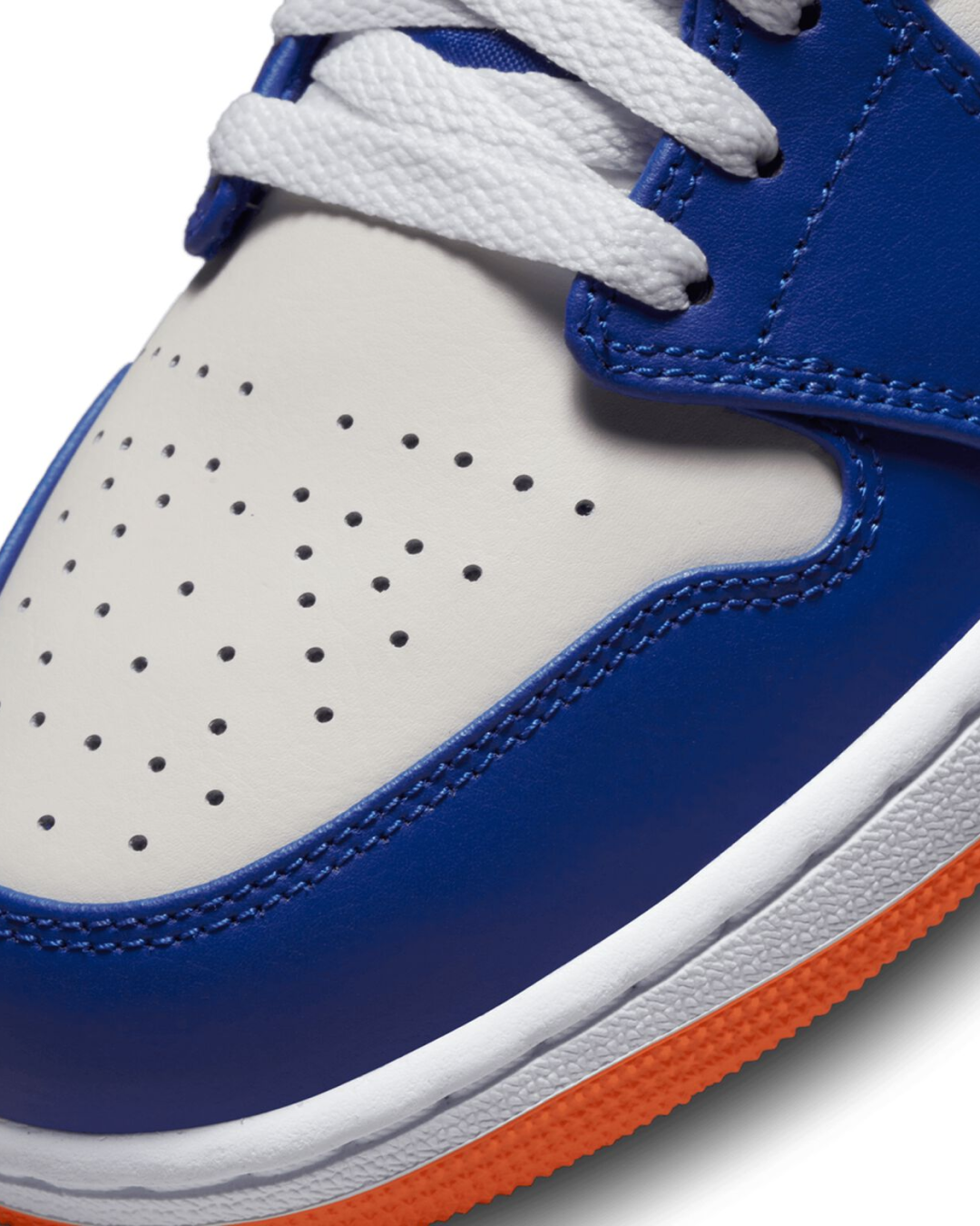Air Jordan 1 Mid Game Royal/ Rush Orange- Phantom