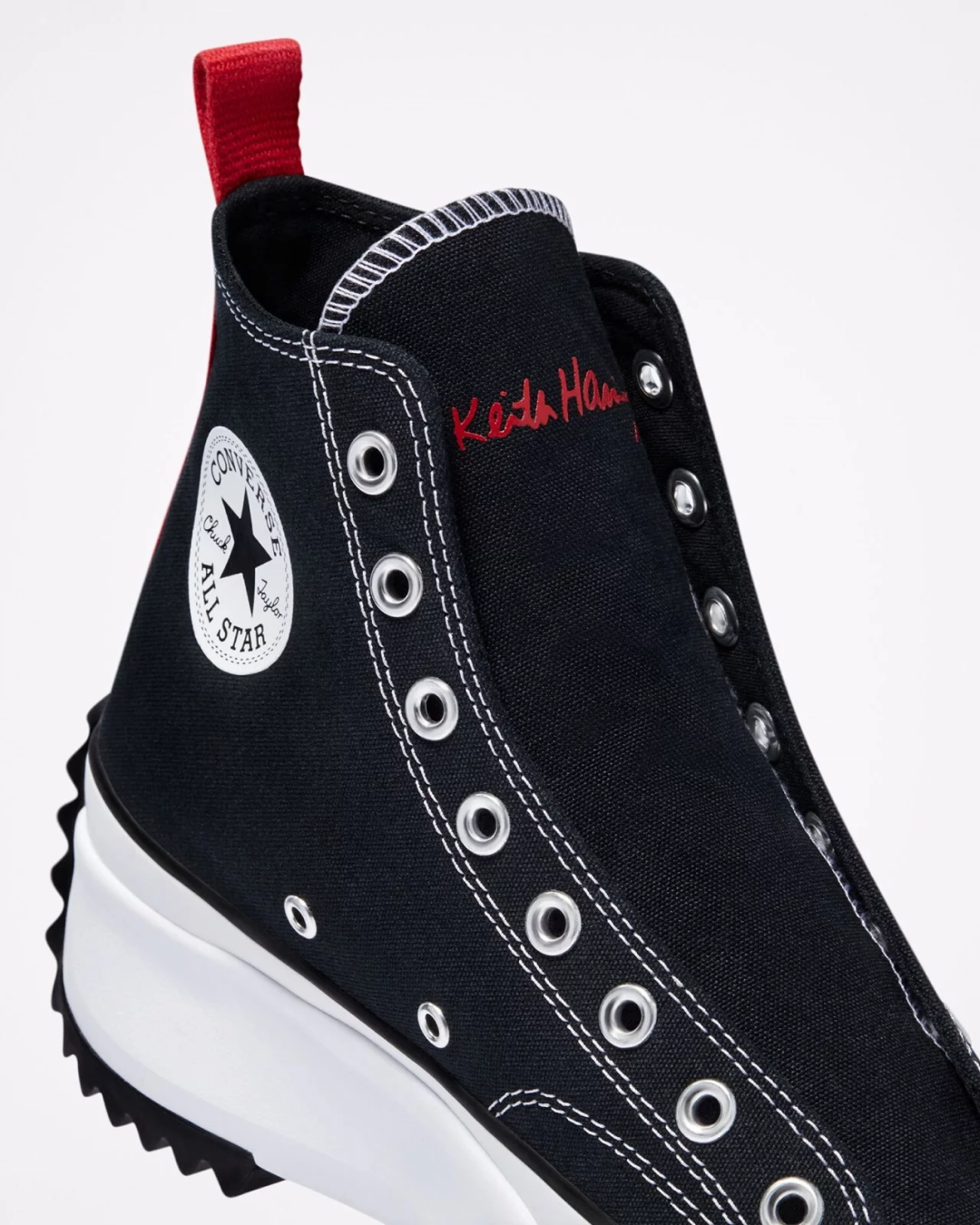 Converse Run Star Hike Hi x Keith Haring Black
