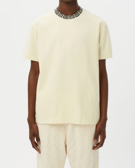 Ambush Monogram Rib Collar T-Shirt