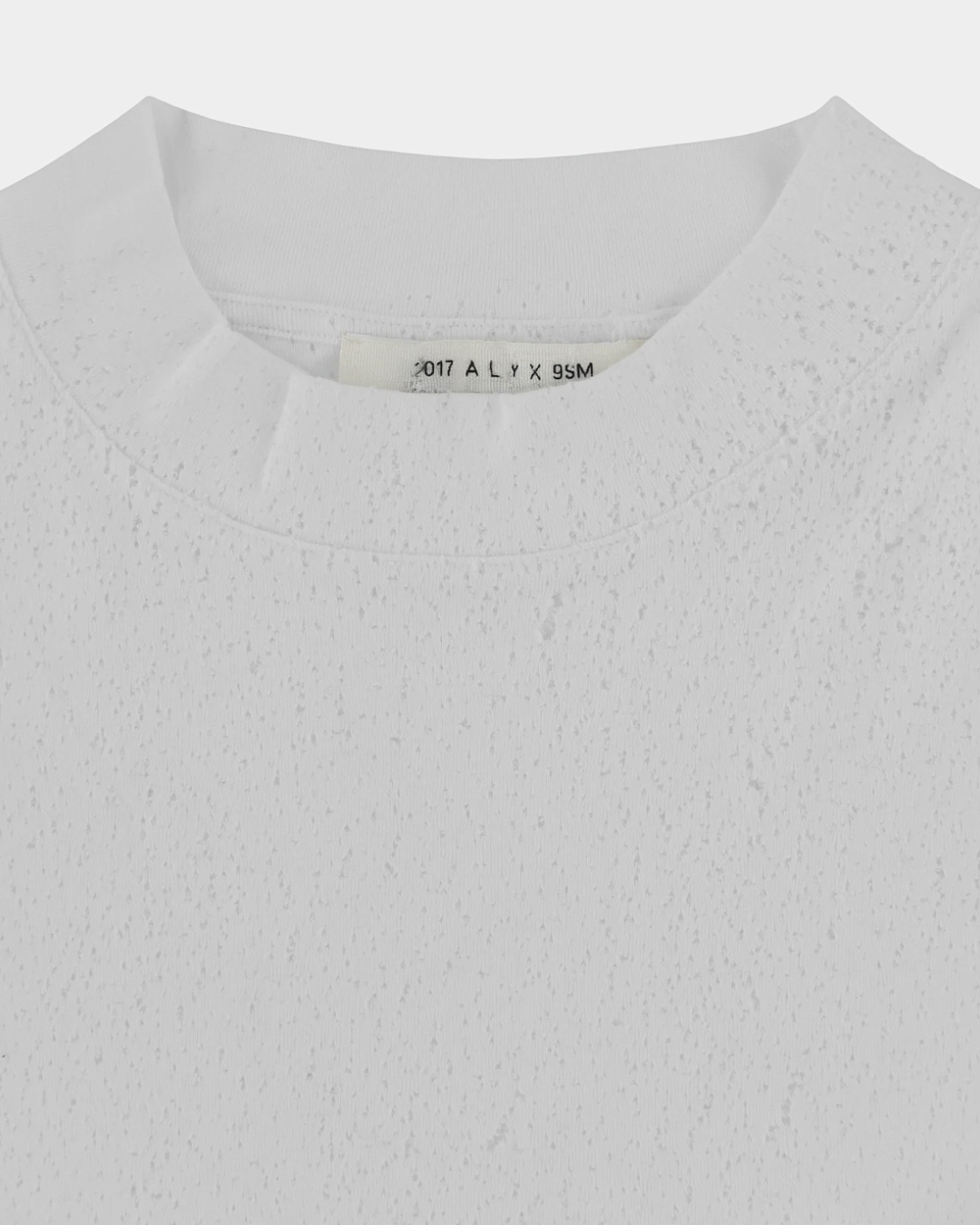 1017 ALYX 9SM Distressed Oversized T-Shirt (White)