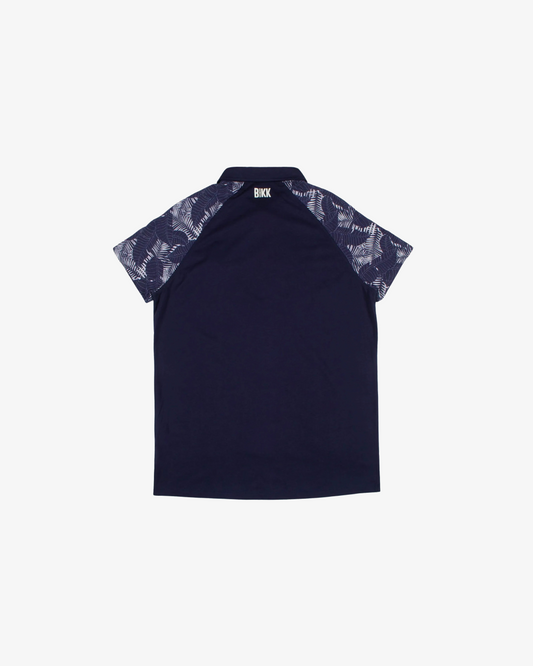 Bikkembergs Floral print polo shirt