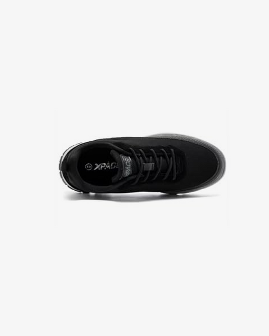 Xpacs Lightweight Lace Up Shoe In Black