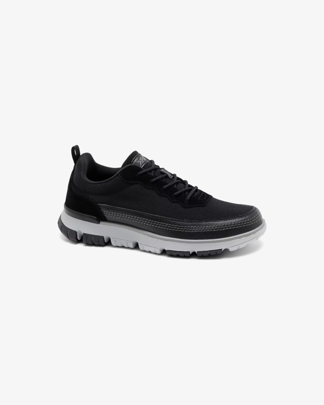 Xpacs Lightweight Lace Up Shoe In Black