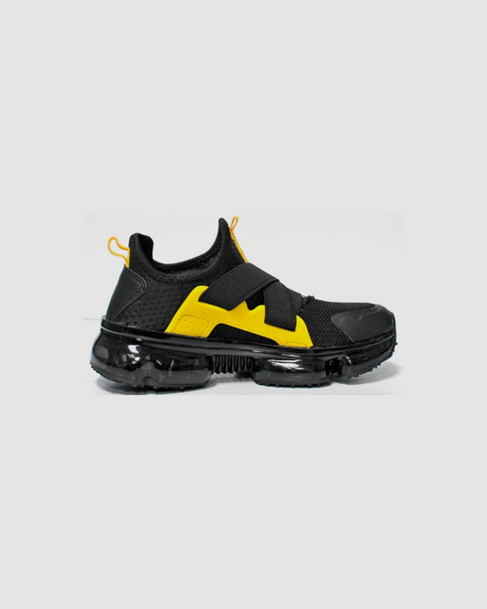 Edition by Forever Link Trendy Sneaker in black and yellow