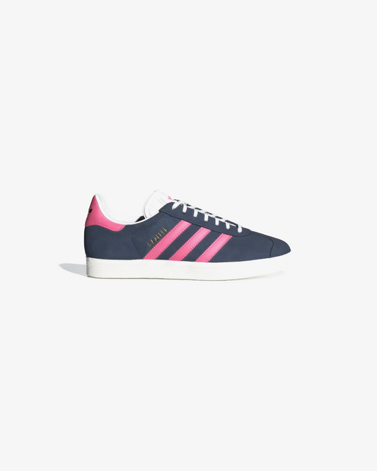 Adidas Originals Gazelle Preloved Ink Lucid Pink Gold Metallic Sneakers