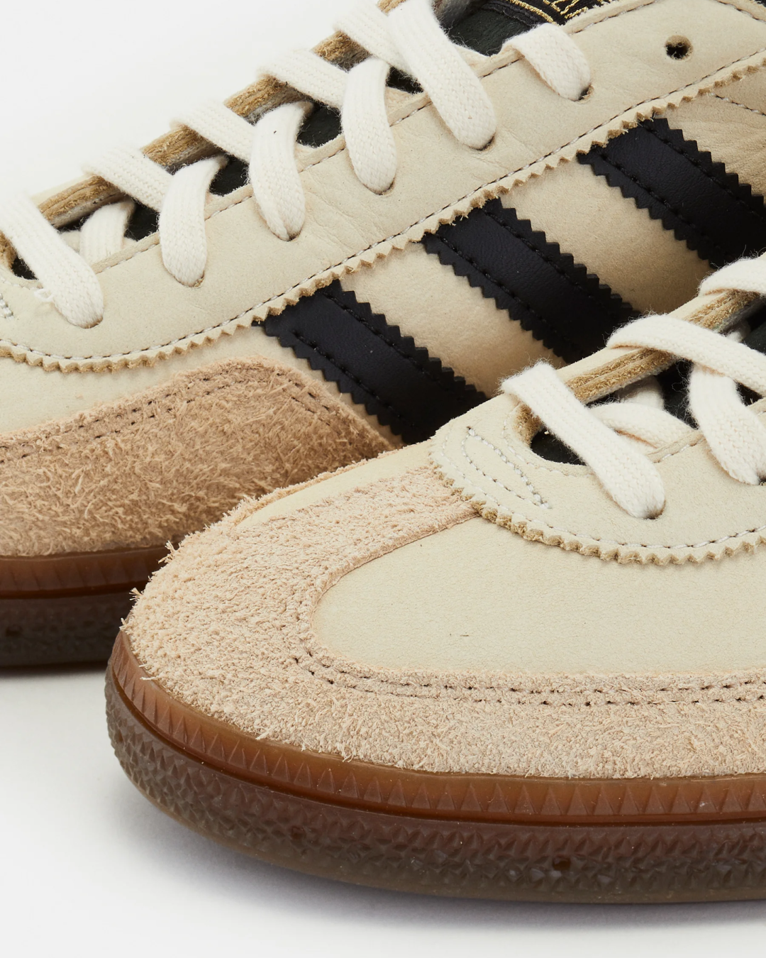 Adidas Originals Handball Spezial Wonder White Core Black Magic Beige Sneakers