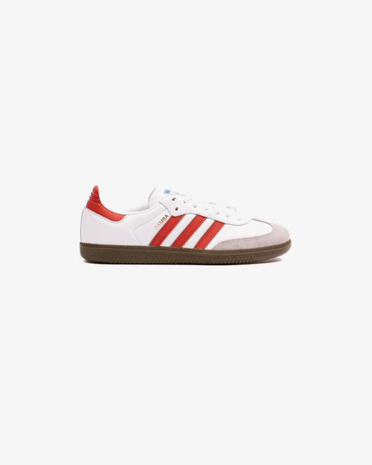 Adidas Samba OG Cloud White Better Scarlet Supplier Colour Sneakers