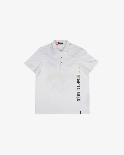 Roberto Cavalli Logo sport polo shirt