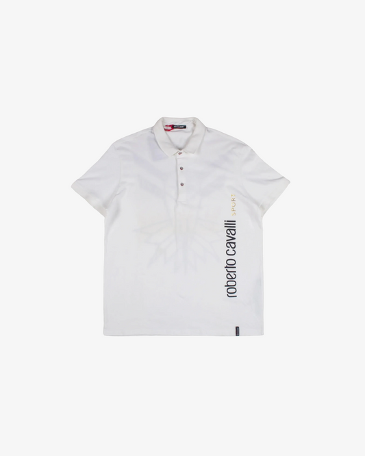 Roberto Cavalli Logo sport polo shirt
