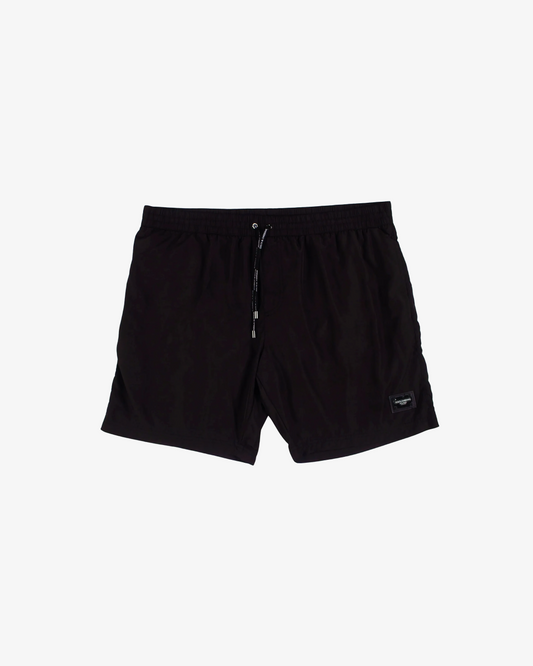 Dolce & Gabbana Logo plaque drawstring waist shorts
