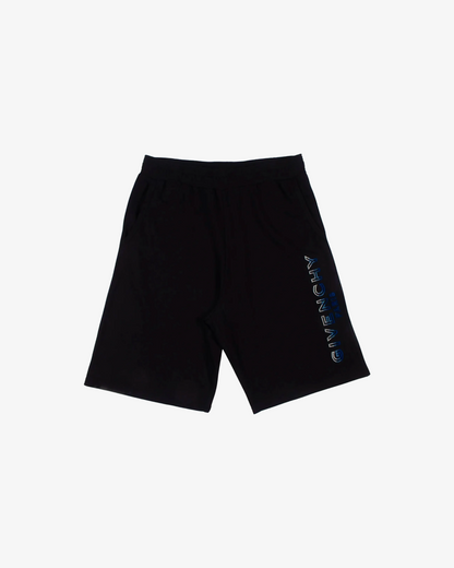Givenchy Logo embroidery cotton shorts