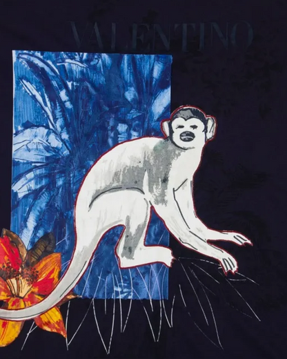 Valentino Garavani  Monkey Print T-shirt
