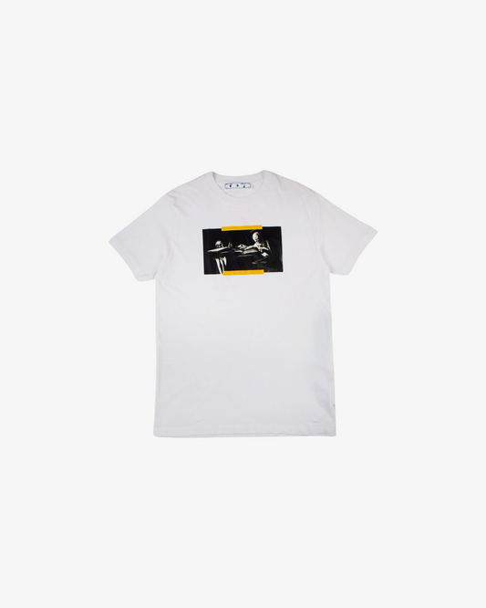 Off-white Graphic Print Cotton T-shirt