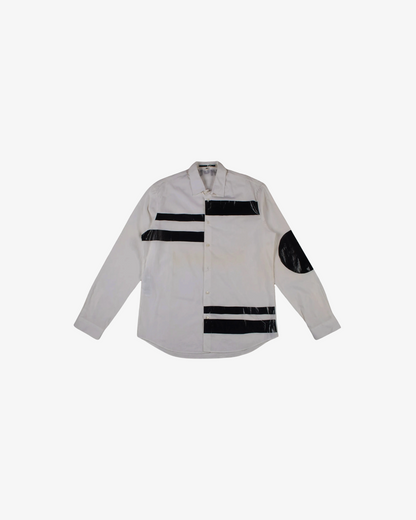 Mcq Patch Stripe Shirt