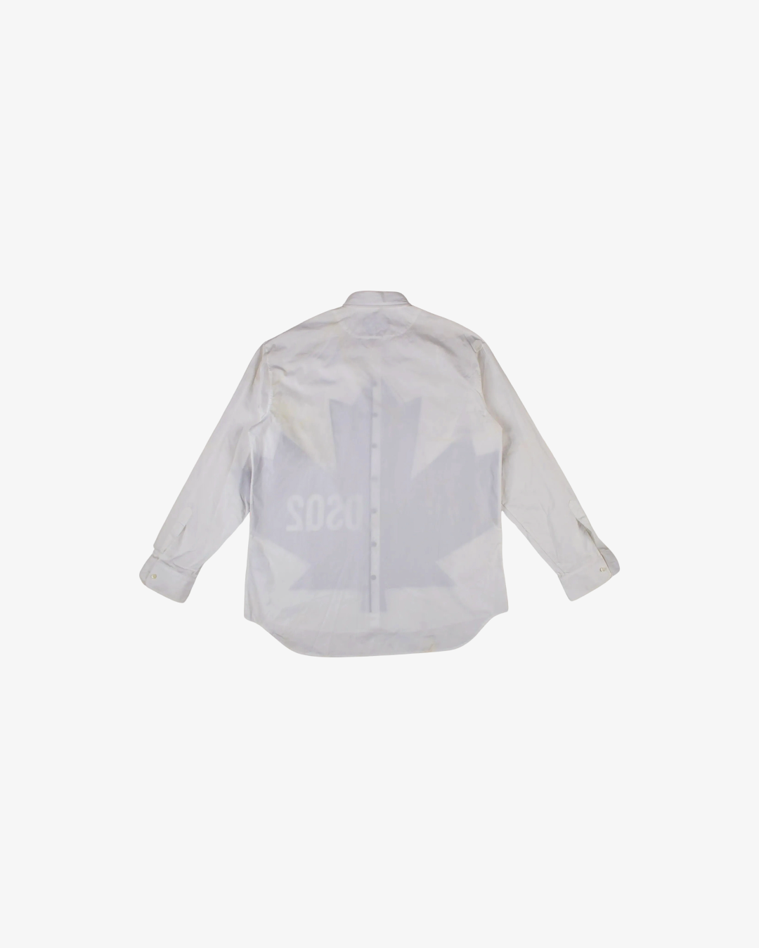 Dsquared2 Logo Print Cotton Shirt