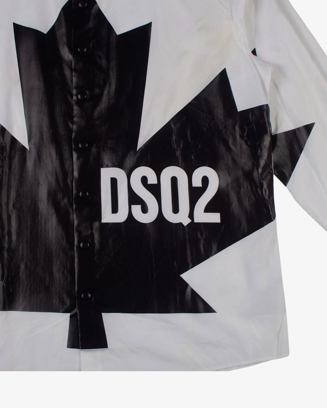 Dsquared2 Logo Print Cotton Shirt