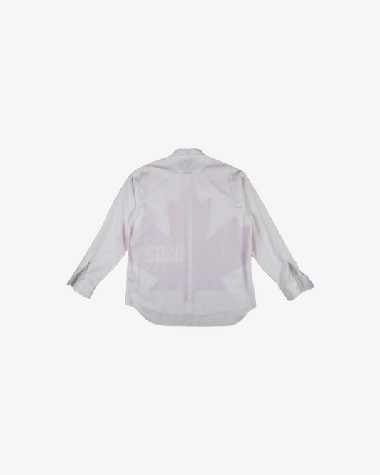 Dsquared2 Logo Print Cotton Shirt