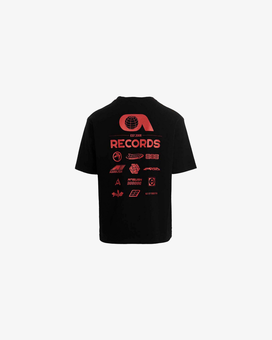 Ambush Records-print cotton T-shirt