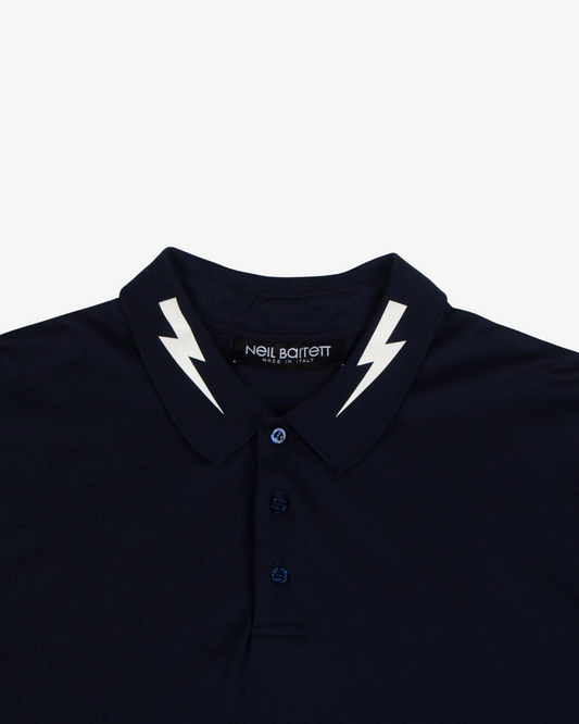 Neil Barrett Thunderbolt Polo Shirt