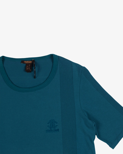 Roberto Cavalli Logo Patch T-shirt