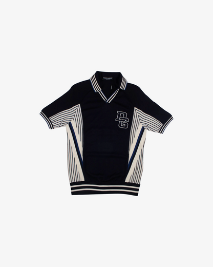 Dolce & Gabbana DG Logo Polo Sweatshirt