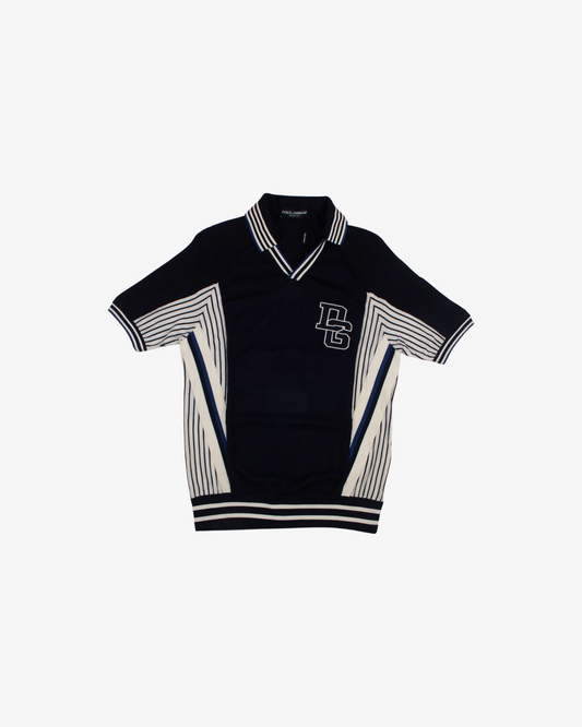 Dolce & Gabbana DG Logo Polo Sweatshirt