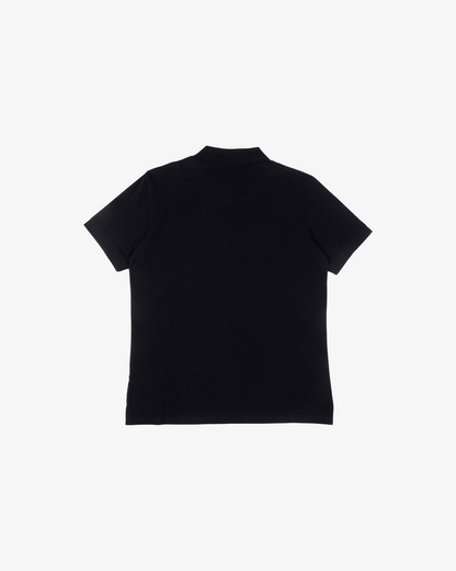 Frankie Morello Logo Patch Polo Shirt