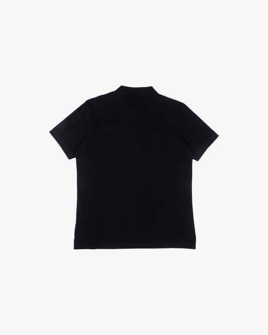 Frankie Morello Logo Patch Polo Shirt