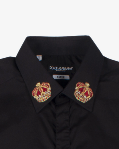 Dolce & Gabbana Crown Patch Shirt