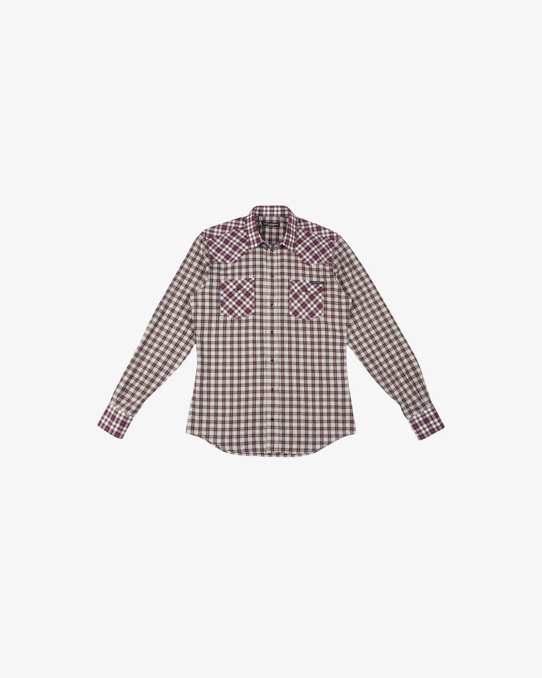 Dolce & Gabbana Long Sleeve Patterned Shirt