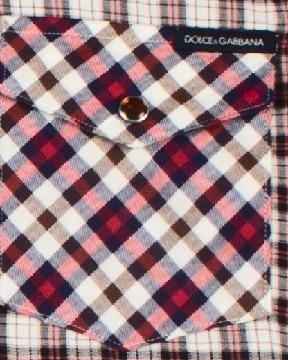 Dolce & Gabbana Long Sleeve Patterned Shirt