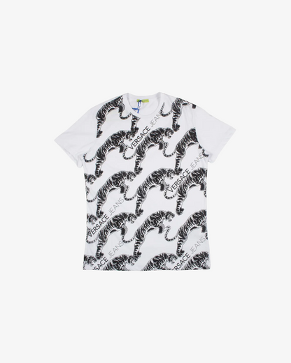 Versace Tiger Print T-shirt