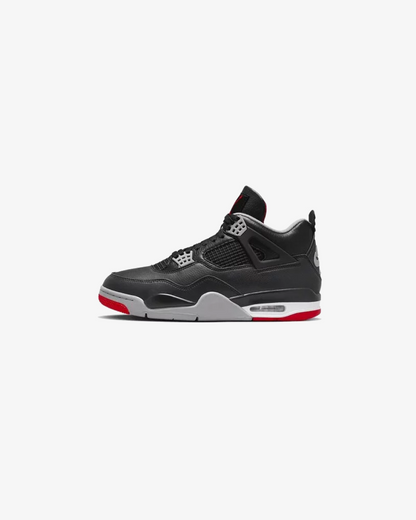 Air Jordan 4 Retro Black/Fire Red-Cement Grey