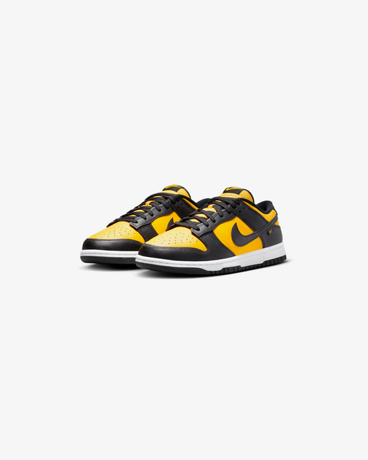 Nike Dunk Low In Black And University Gold-White