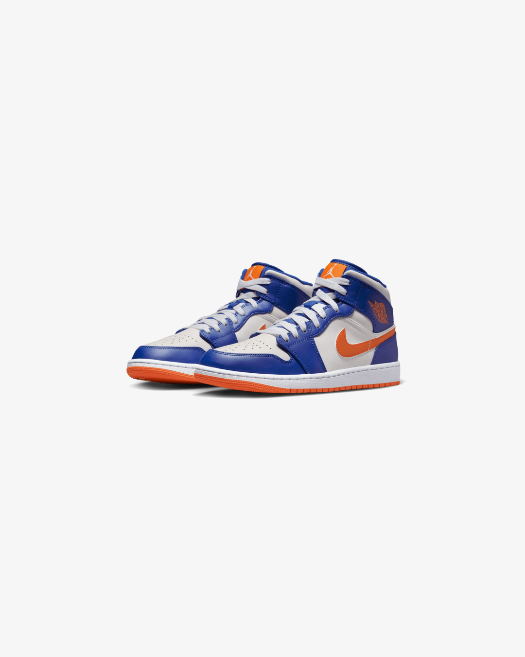 Air Jordan 1 Mid Game Royal/ Rush Orange- Phantom