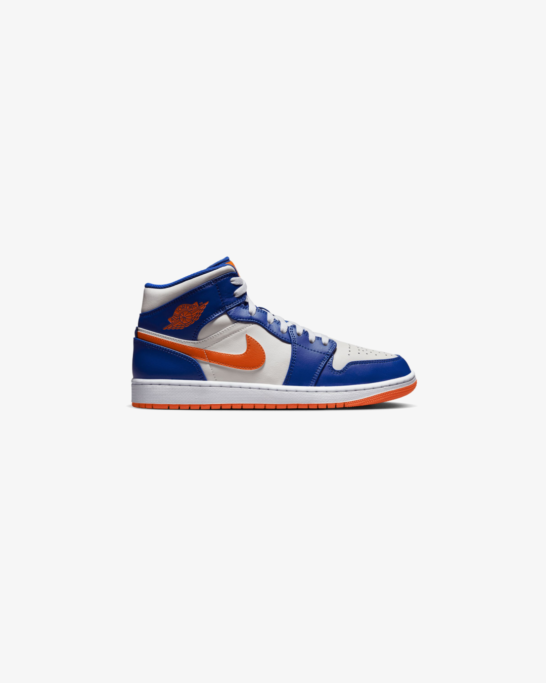 Air Jordan 1 Mid Game Royal/ Rush Orange- Phantom