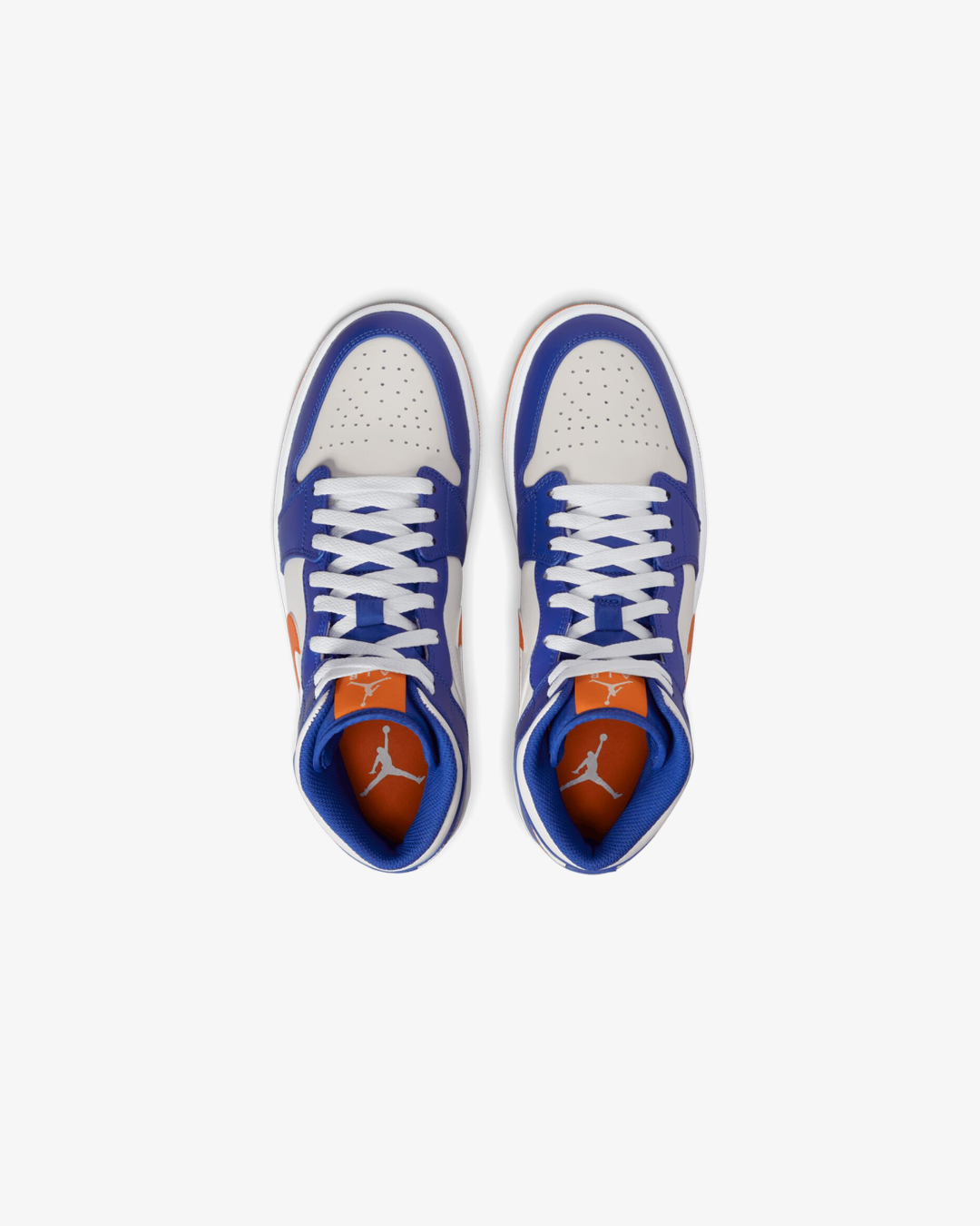 Air Jordan 1 Mid Game Royal/ Rush Orange- Phantom