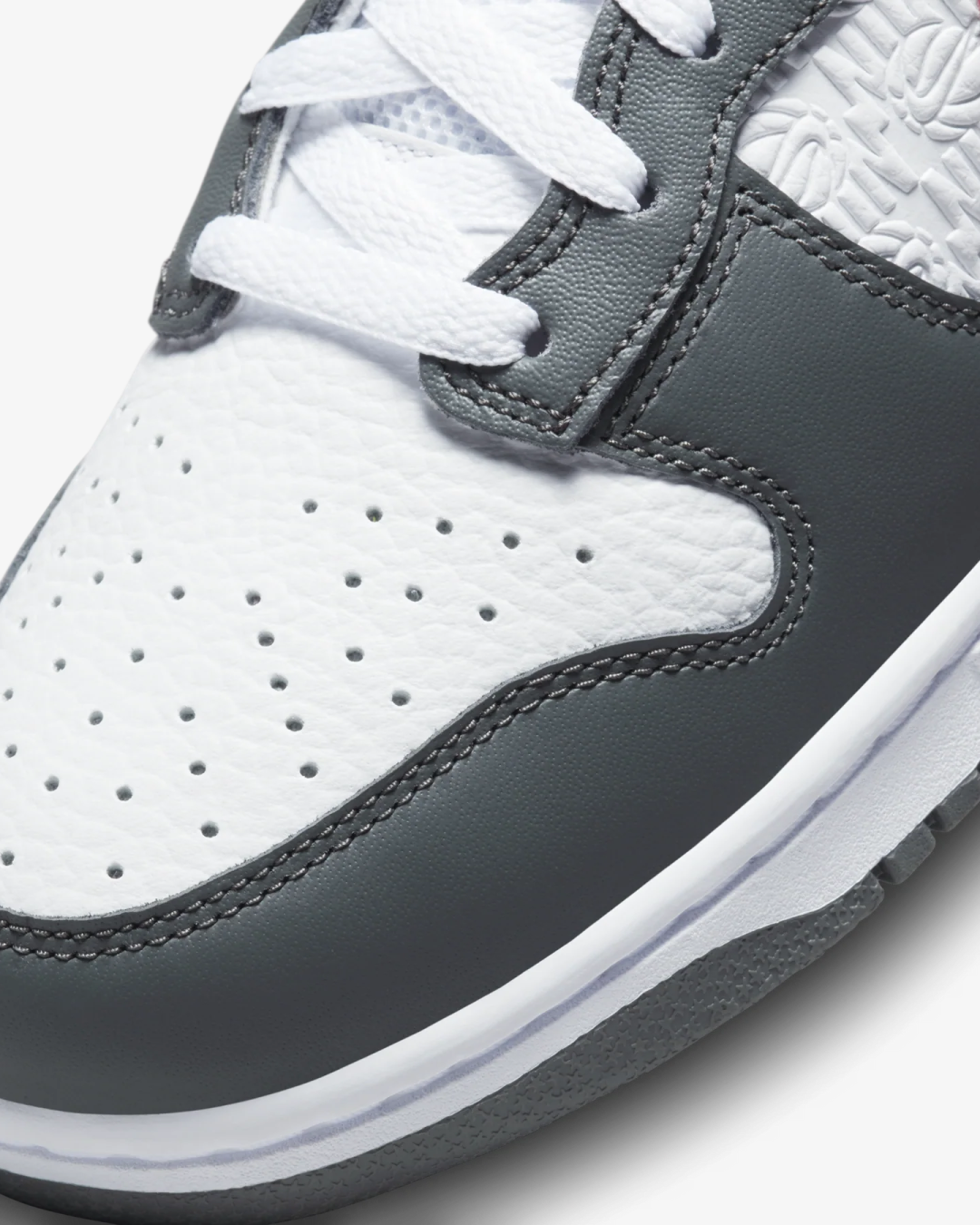 Nike Dunk High Retro Iron Grey/ Gym Red-Opti Yellow