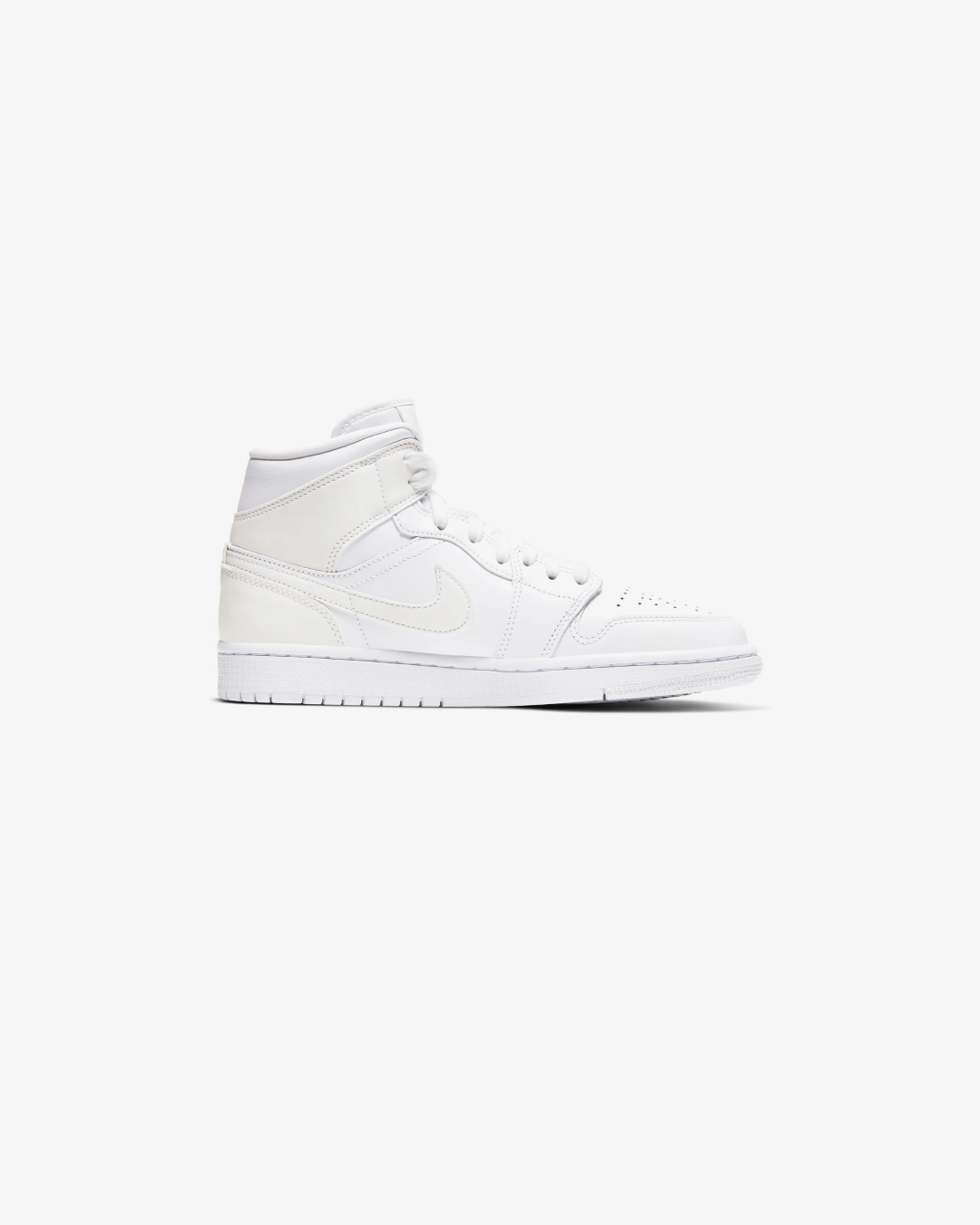 Air Jordan 1 Mid White Blanc