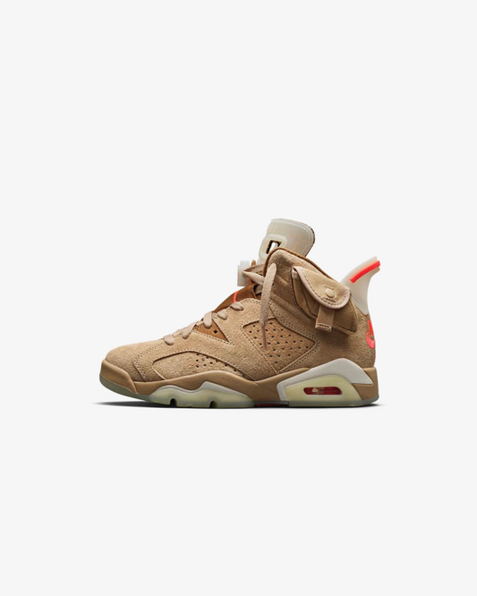 Air Jordan 6 Retro x Travis Scott 'British Khaki'