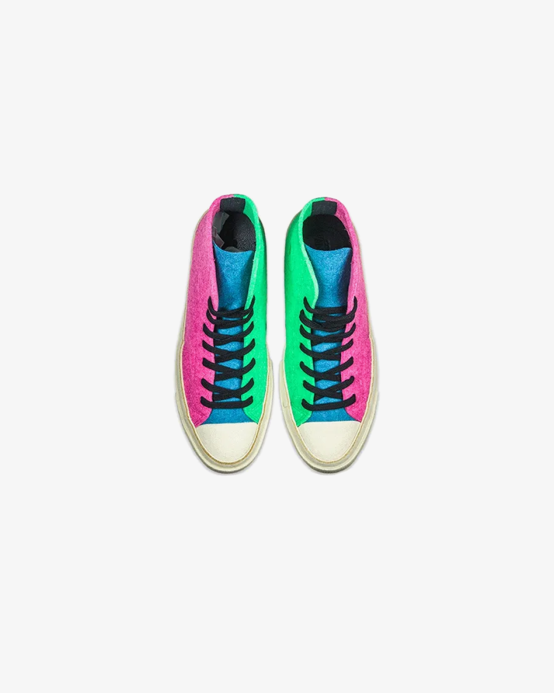 Converse Chuck Taylor All Star 70 Hi Jw Anderson Felt Fuchsia Purple Island Green