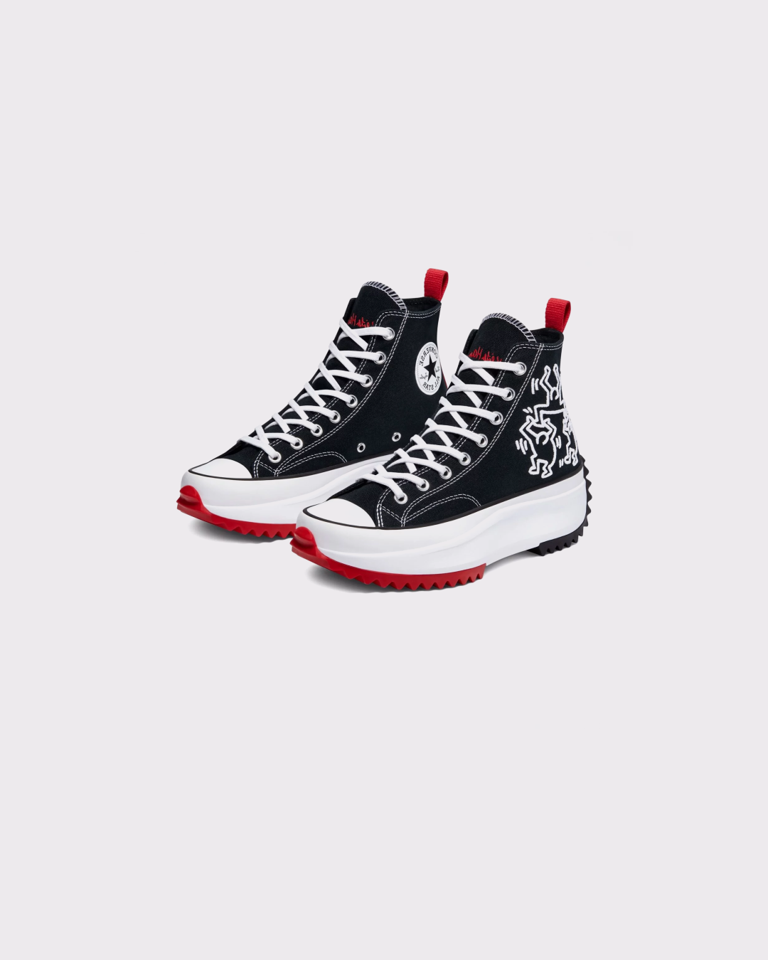 Converse Run Star Hike Hi x Keith Haring Black
