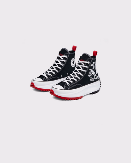 Converse Run Star Hike Hi x Keith Haring Black
