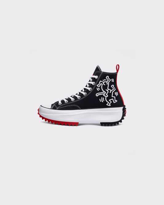 Converse Run Star Hike Hi x Keith Haring Black