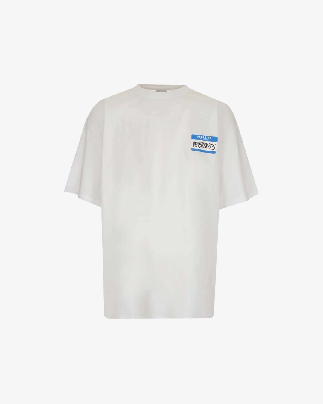 Vetements My Name Is Vetements T-shirt (White)